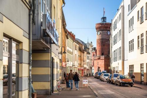 Spremberger TurmSpremberger Str. 21 / Blick von Burgstraße